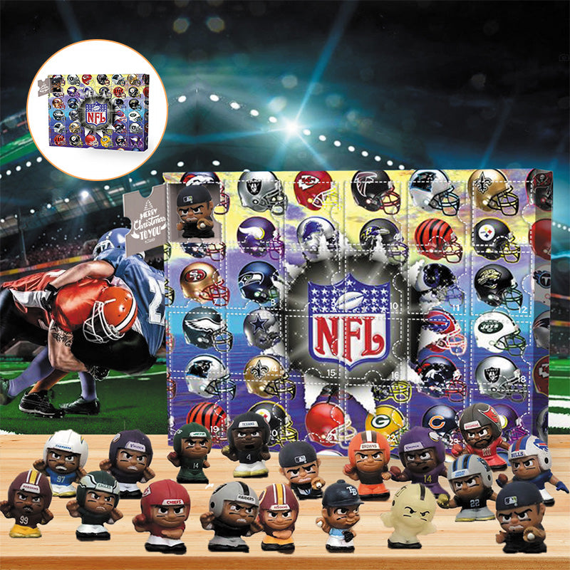 NFL Advent Calendar 2025 with 24 Gifts