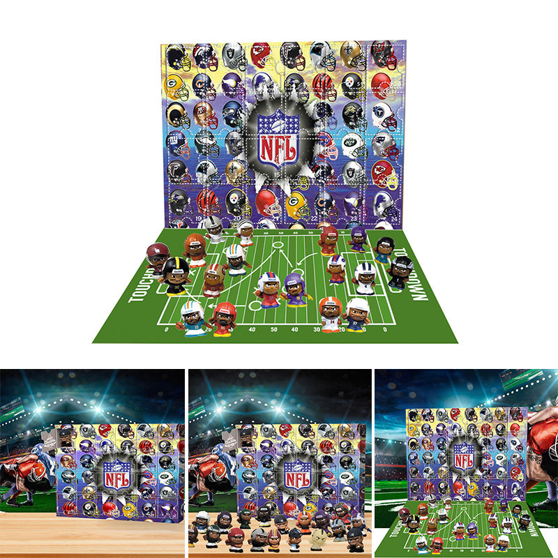 NFL Advent Calendar 2025 with 24 Gifts