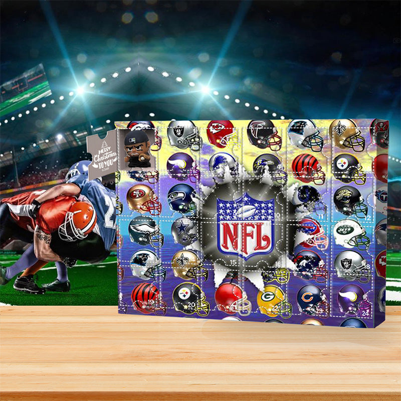 NFL Advent Calendar 2025 with 24 Gifts