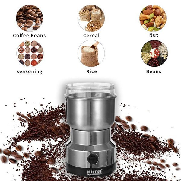 Nima Electric Spice Grinder, Stainless Steel Blade, Model 8300