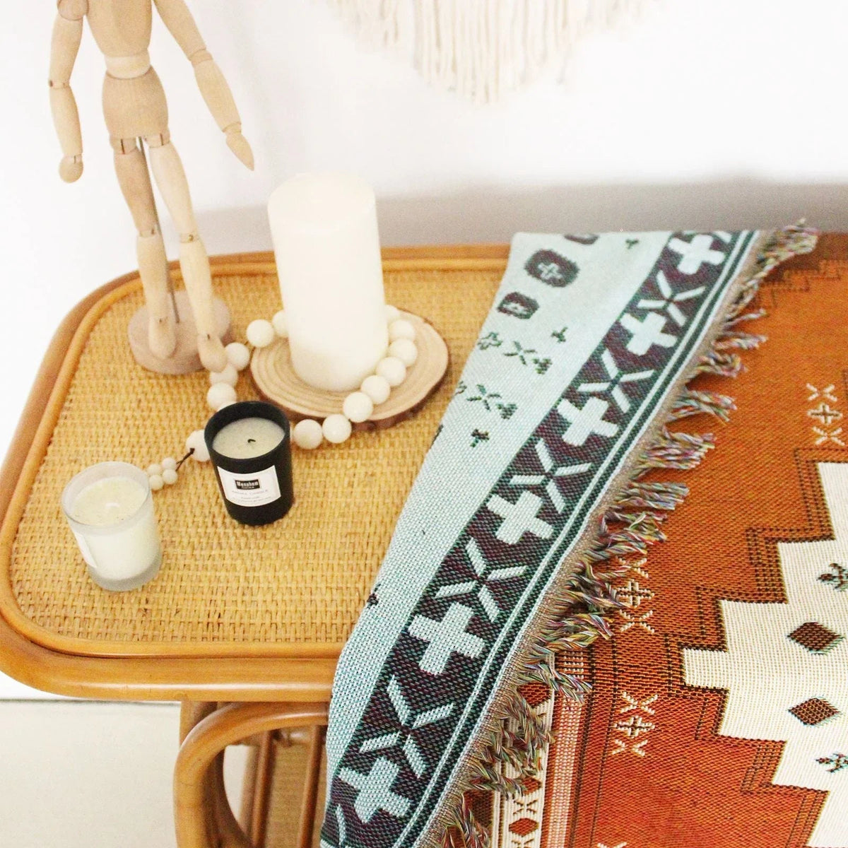 Nomad's Comfort Woven Throw Blanket-Welvere