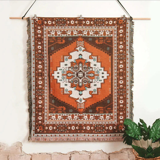 Nomad's Comfort Woven Throw Blanket-Welvere