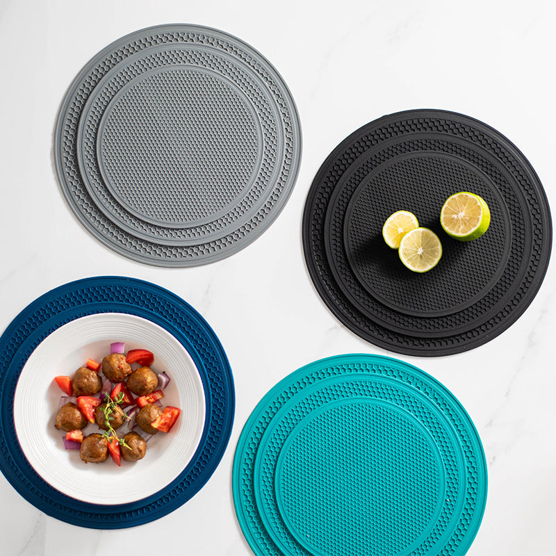 Non-Slip Silicone Cookware Mat for Pots and Pans