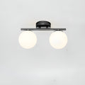 Nordic Glass LED Ceiling Light, Surface-Mounted, for Living Room or Bedroom