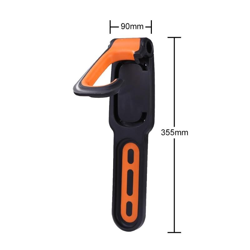 Nordic Wall-Mounted Vertical Bicycle Storage Hook Rack, Plastic