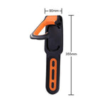 Nordic Wall-Mounted Vertical Bicycle Storage Hook Rack, Plastic