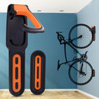 Nordic Wall-Mounted Vertical Bicycle Storage Hook Rack, Plastic