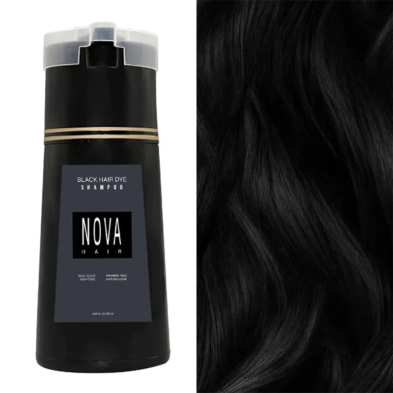 NovaHair Instant Dye Shampoo, 200 ml