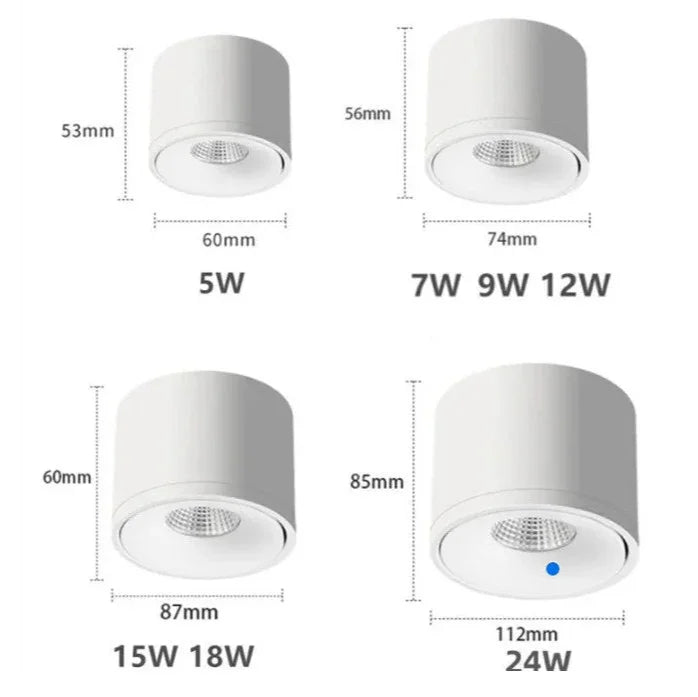 Novavia Surface Mounted Downlight-Welvere