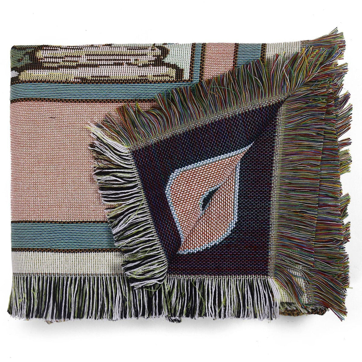 Oakbrook Moon Woven Throw Blanket-Welvere