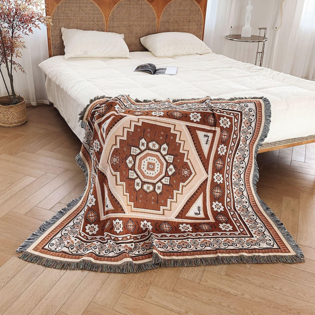 Oakhurst Mirage Rosio Woven Throw Blanket-Welvere