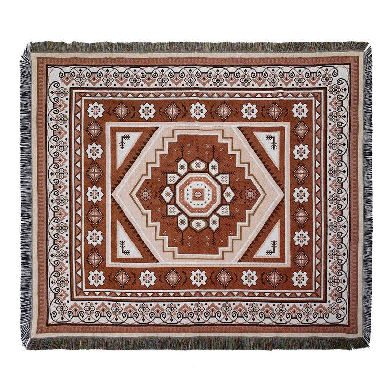 Oakhurst Mirage Rosio Woven Throw Blanket-Welvere