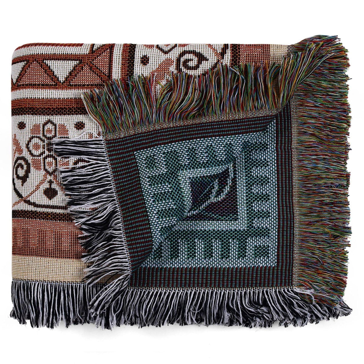 Oakhurst Mirage Rosio Woven Throw Blanket-Welvere