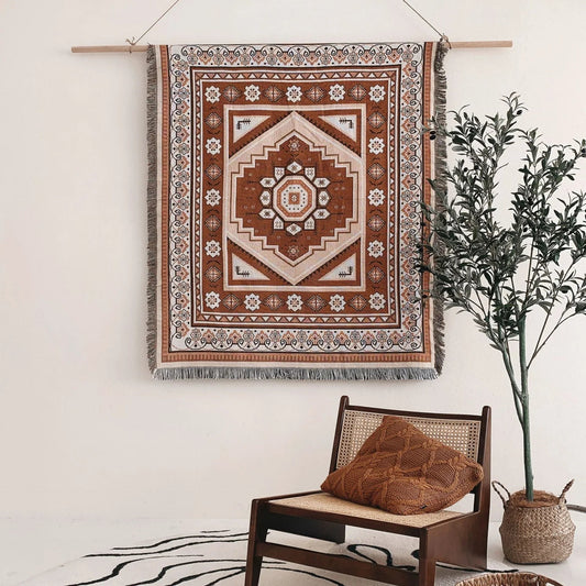 Oakhurst Mirage Rosio Woven Throw Blanket-Welvere