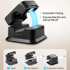 Magnetic Cable Organizer for Desk - ABS PC, Up to 7mm Cables, view 8