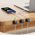 Magnetic Cable Organizer for Desk - ABS PC, Up to 7mm Cables