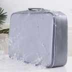 Waterproof and Fireproof Sealable Document Storage Bag - 29×37×10 cm, Grey/Black, view 8