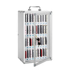 Lockable 36 Slot Cell Phone Storage Locker for Classroom Office Exam - Silver