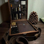Writers Messenger Wooden Box A5 - Walnut, 22x15x6cm, view 3