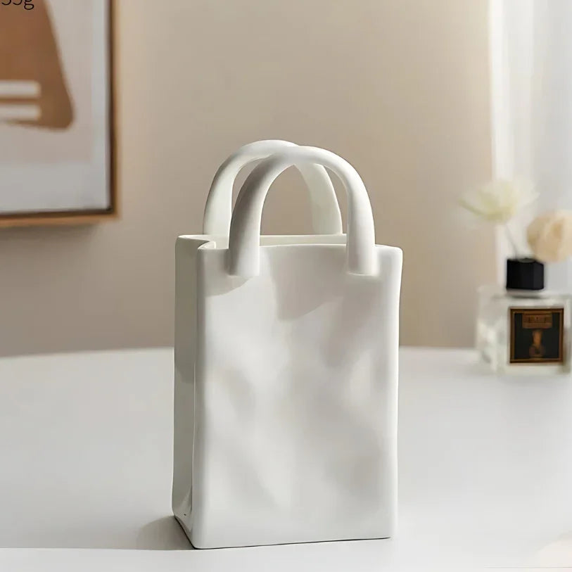 Olavin Roman Handbag Vase-Welvere