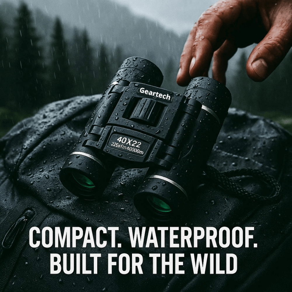 HD 40x22 Binoculars for Nature and Outdoor Adventures - Lightweight, view 4