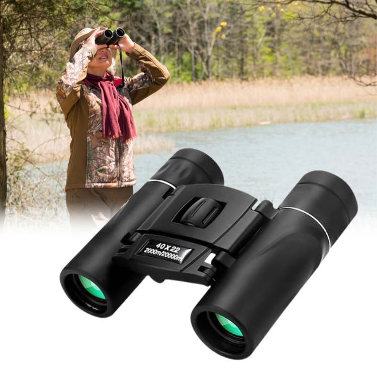 HD Long-Range Binoculars 40x22 for Outdoor Use - Lightweight, Shock-Resistant