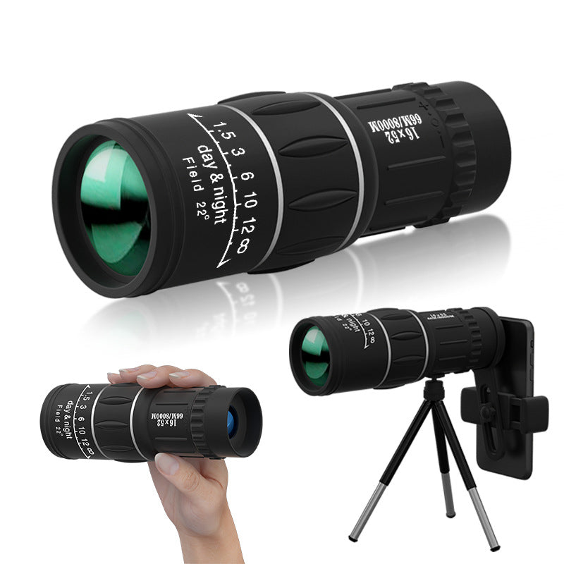 Portable Monocular Telescope - High Magnification, 60 mm, Outdoor Use, view 6