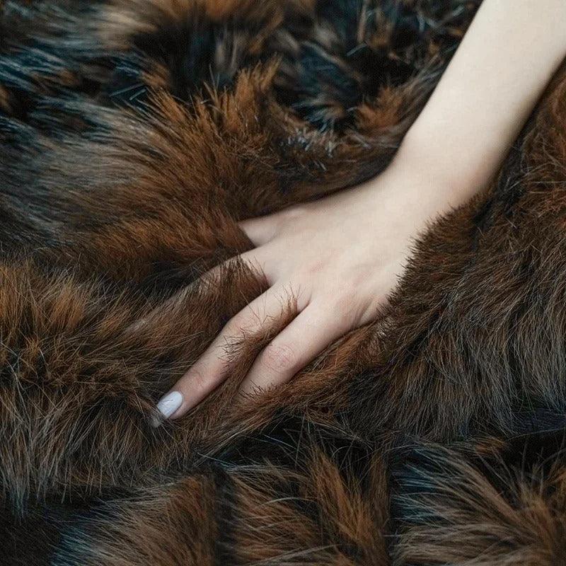 Oria Montero Fur Blanket-Welvere