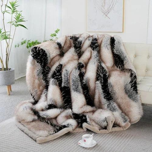Oria Montero Fur Blanket-Welvere