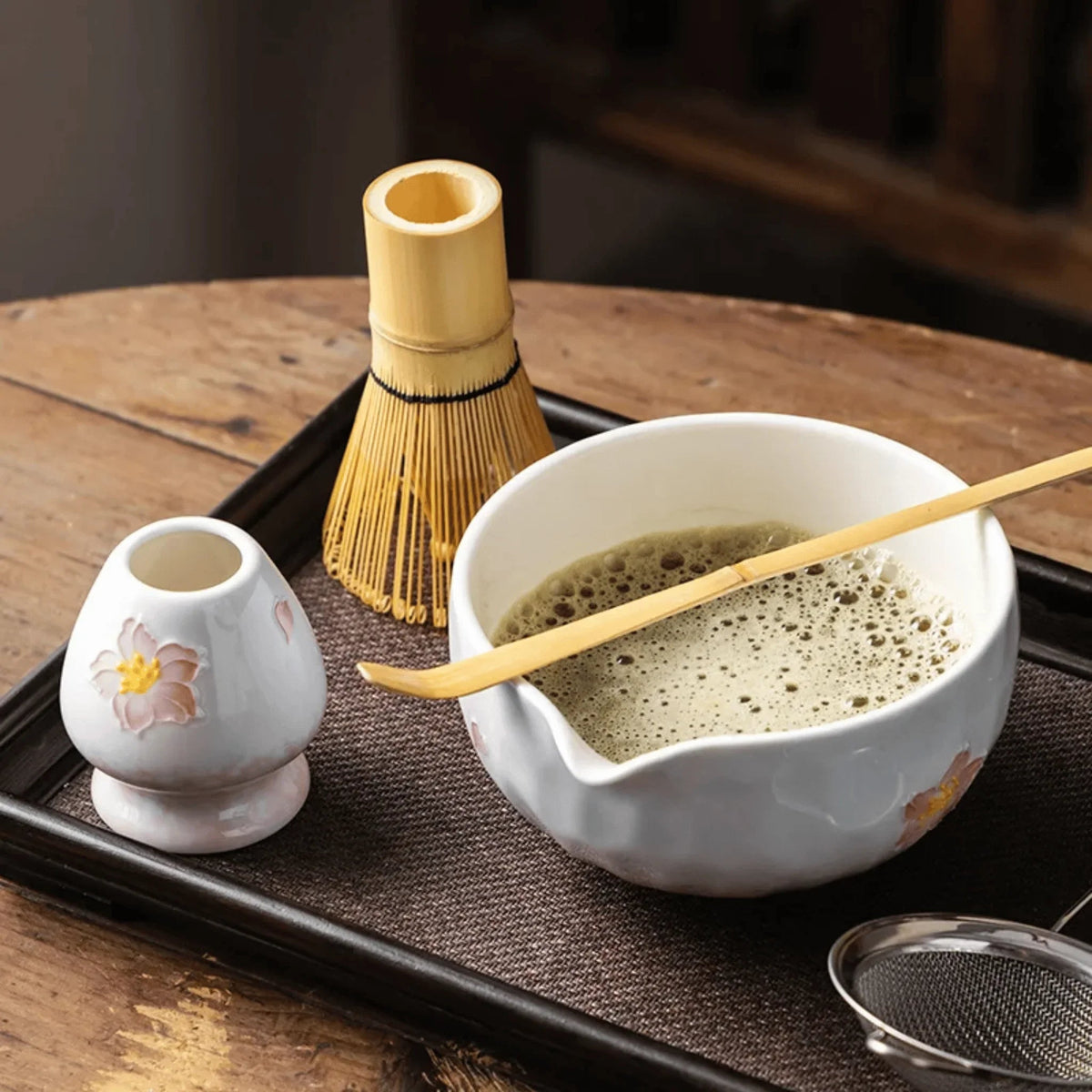 Orian Matcha Set – 5-Piece Cherry Blossom Kit-Welvere