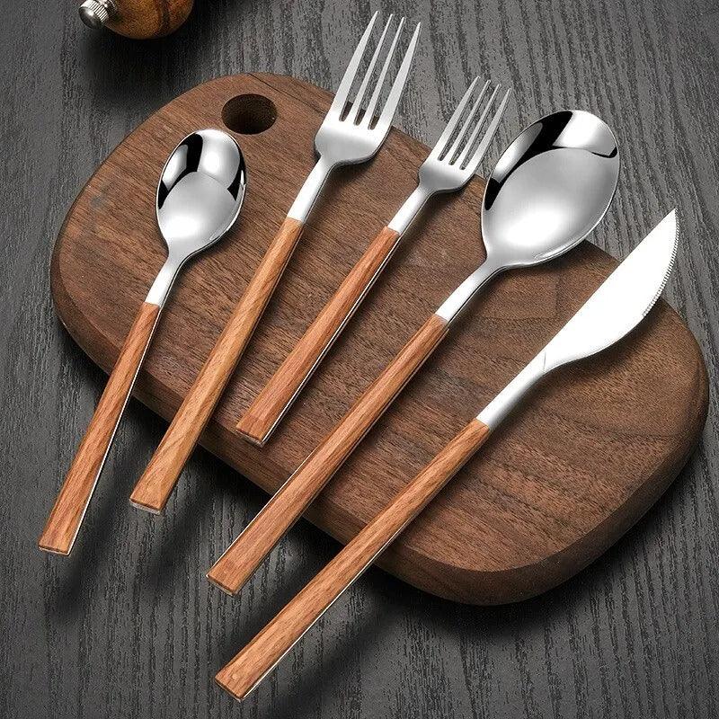 Orina Cutlery Set - 30pcs-Welvere