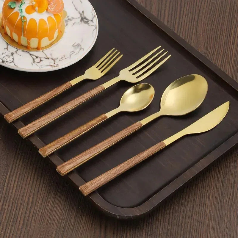 Orina Cutlery Set - 30pcs-Welvere