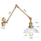 Orine Glass Adjustable Livine Lamp-Welvere