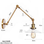 Orine Glass Adjustable Livine Lamp-Welvere