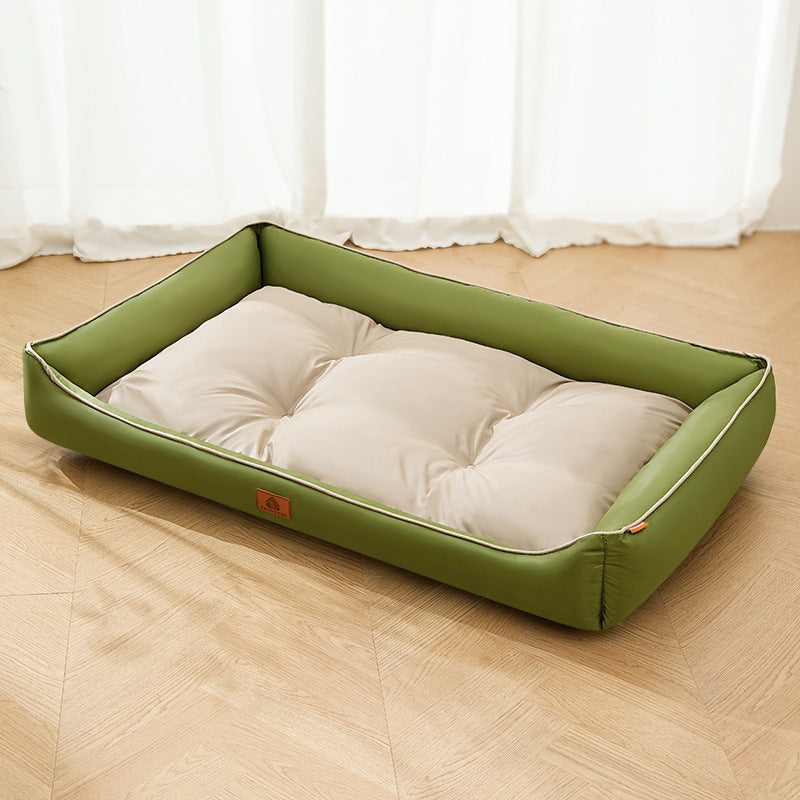 Orthopedic Dog Bed with High-Density Foam and Waterproof Cover