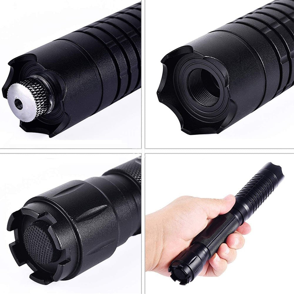 Blue Beam Laser Torch for Outdoor Use - 450nm, 5000m Range, Aluminium, view 4