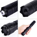 Blue Beam Laser Torch for Outdoor Use - 450nm, 5000m Range, Aluminium, view 4