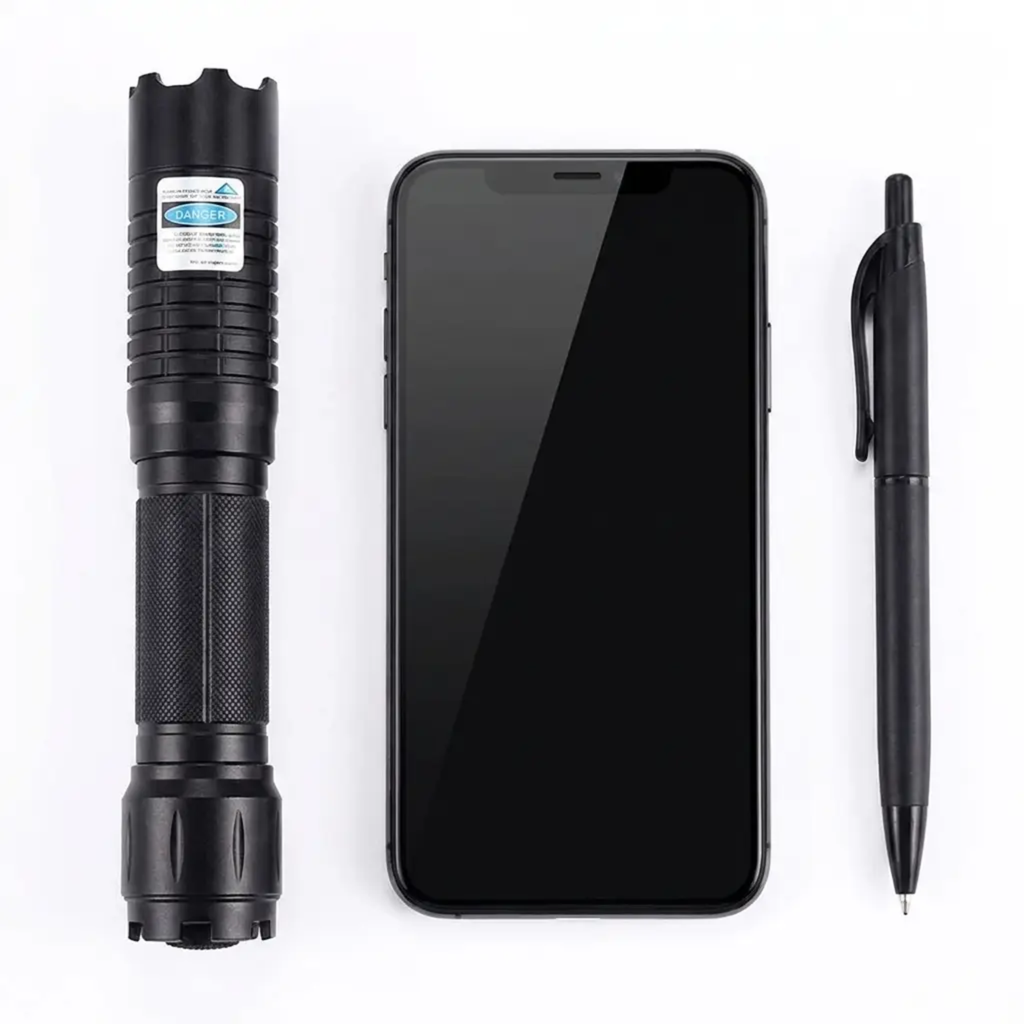 Blue Beam Laser Torch for Outdoor Use - 450nm, 5000m Range, Aluminium, view 6