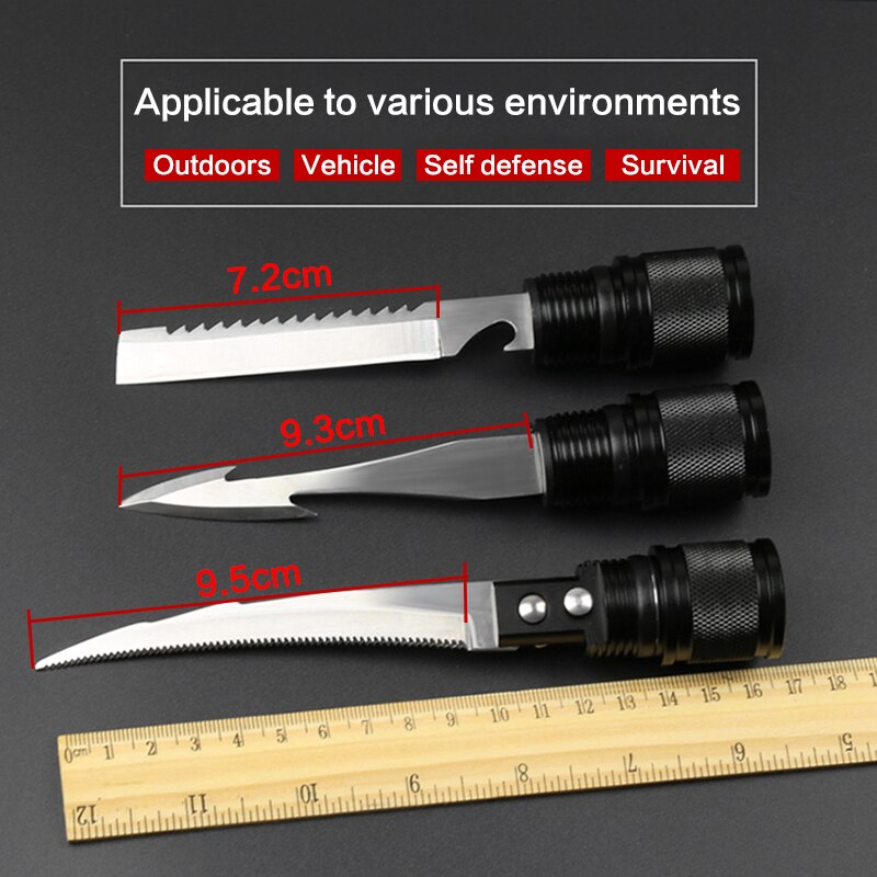 Outdoor Self-Defense Survival Kit - Aluminium Alloy, Stainless Steel, 1.5kg, view 5