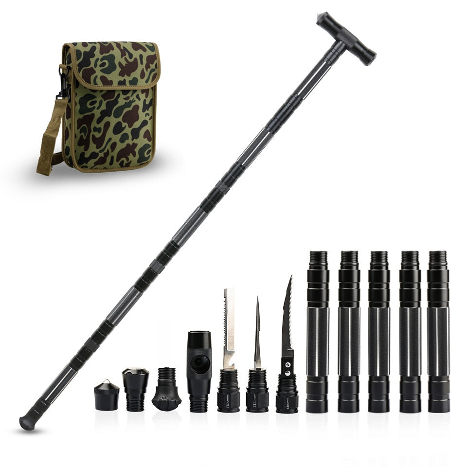 Outdoor Self-Defense Survival Kit - Aluminium Alloy, Stainless Steel, 1.5kg, view 6