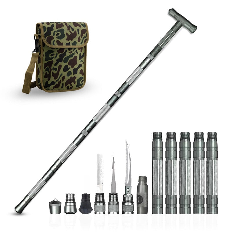 Outdoor Self-Defense Survival Kit - Aluminium Alloy, Stainless Steel, 1.5kg