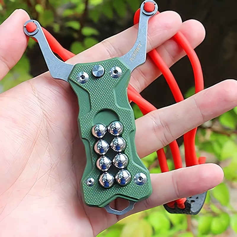 Multi-Function Slingshot EDC Tool - Stainless Steel, Pocket Size, view 11