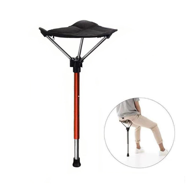 Outdoor Folding Chair Portable Telescopic Seat - Adjustable Height, view 2