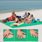 XXL Sand-free Beach Towel for Outdoor Use - 200x200 cm, Ultra-Lightweight, view 7