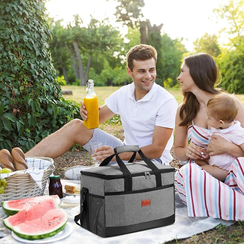Waterproof Cooler Bag 33L for Outdoor, Picnic, Beach - Oxford Fabric