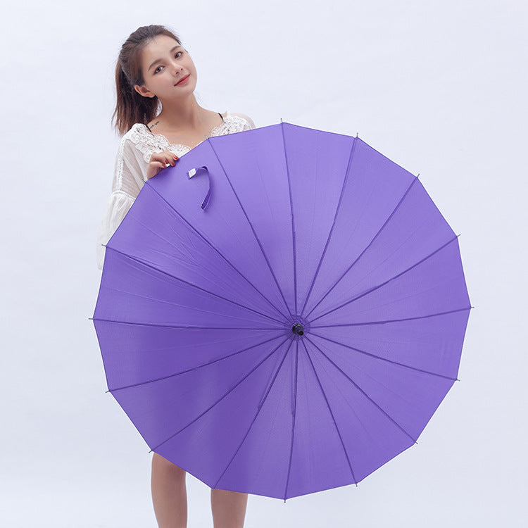 Women's UV-Protected Outdoor Sun Umbrella - Water Repellent, Ergonomic Handle, view 3