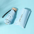 Women's UV Protection Umbrella - UPF 50+, Sun and Rain Use, view 3