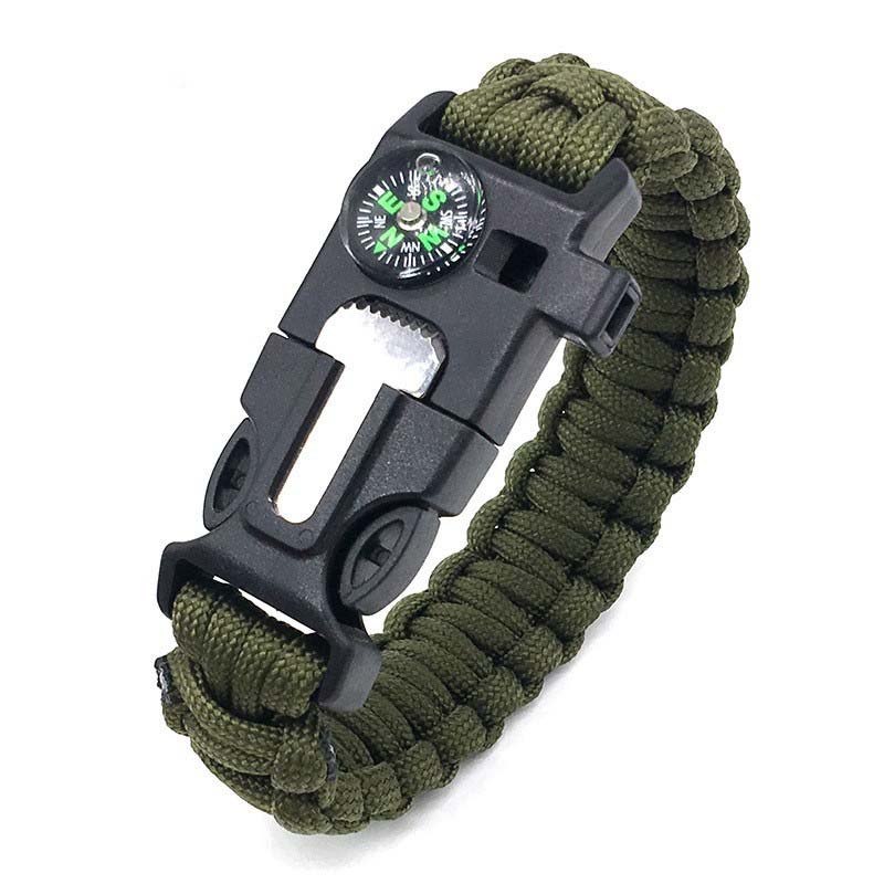 Multi-Functional Survival Paracord Bracelet for Outdoor Use - 260mm, 28g, view 16