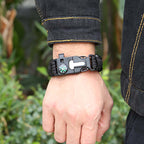 Multi-Functional Survival Paracord Bracelet for Outdoor Use - 260mm, 28g, view 3