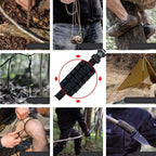 Multi-Functional Survival Paracord Bracelet for Outdoor Use - 260mm, 28g, view 5